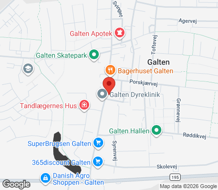 Frisør Bergfriedt, Søndergade 21, 8464 Galten